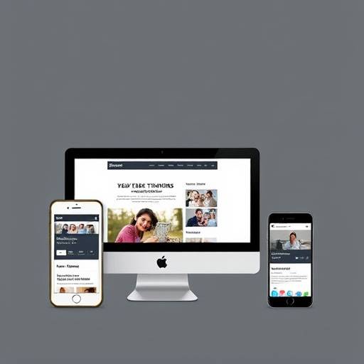 Repr&radic;&copy;sentation de plusieurs appareils (ordinateur, tablette, smartphone) affichant le m&radic;&trade;me site web.