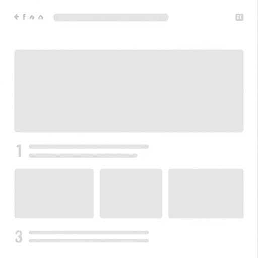 Sch&radic;&copy;ma d'une page web montrant une structure de titre hi&radic;&copy;rarchique claire (H1, H2, H3).
